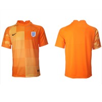Koszulka piłkarska Anglia Bramkarska Strój wyjazdowy MŚ 2022 tanio Krótki Rękaw